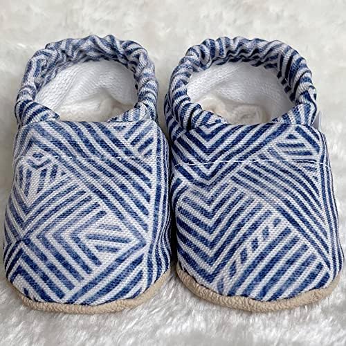 Clamfeet נעלי תינוקות רכות אורגניות | נעלי עריסה ראשונות של הליכונים | משוך נעלי תינוקות יחידות רכות